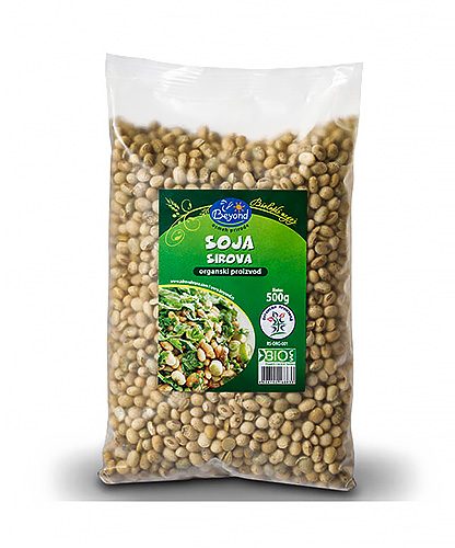 Organska soja sirova BioPijaca Zdrava ishrana ORGANSKA SOJA (SIROVA) – 500g